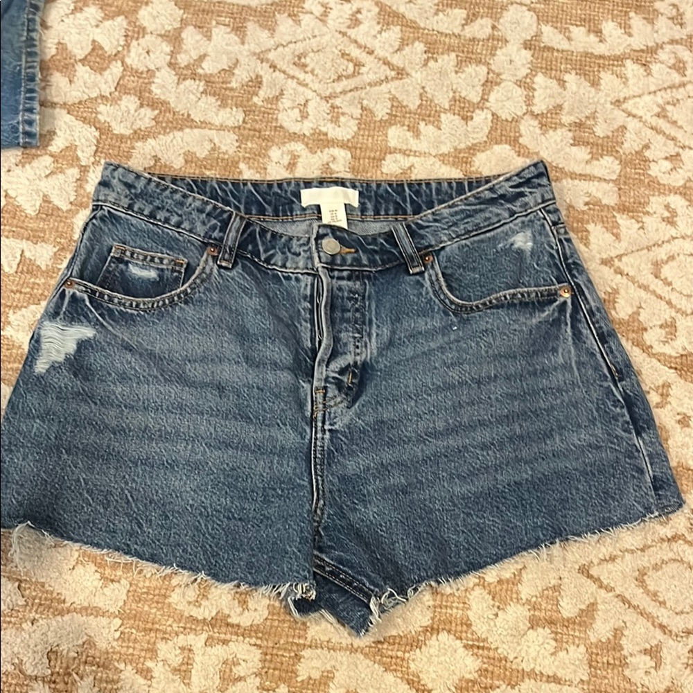 H&M Denim Blue Women's Shorts